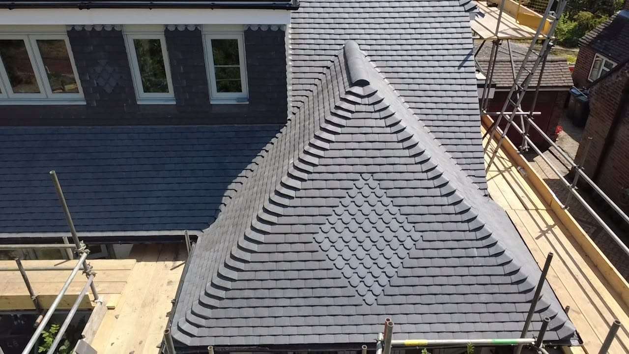 Chimney and roof repair work by a Waterlooville roofer